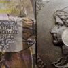 Folder com Moedas de 500 Reis - Prata - 1889 - 1ª da Republica - Brasil