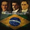 Folder com Moedas 2000 Reis - Prata - Mocinha - 1924 - Brasil - SOB