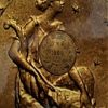 Folder com  Moedas 1000 Reis - Bronze/Alumínio - 1924 - Brasil