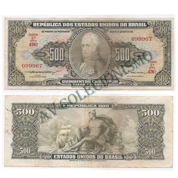 C101 - 500 Cruzeiros - 1955 - MBC/SOB