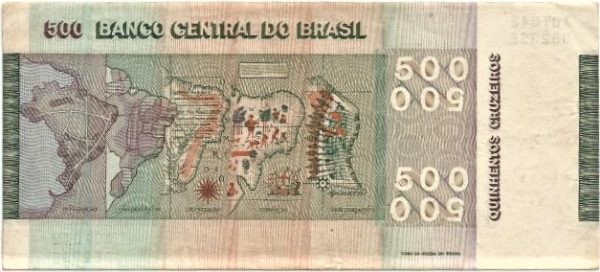 C149 - 500 Cruzeiros - 1974 - SOB/FE