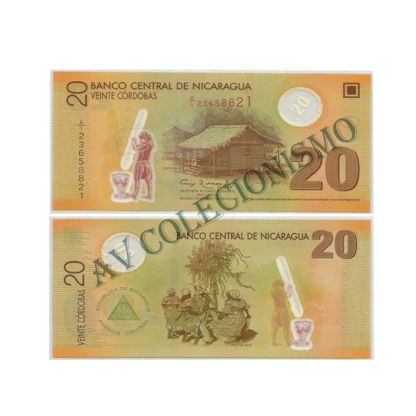 Cédula - Nicarágua - Km202 - 20 Córdobas - 2007 - FE