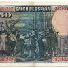 Cédula - Espanha - Km075b - 50 Pesetas -1928