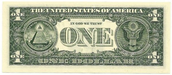 Cédula - Estados Unidos - Km544 - 1 dólar - 2017 - FE