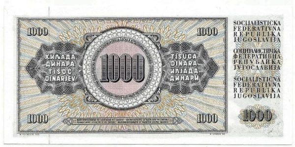Cédula - Yugoslavia - Km092d- 100 Dinara - 1981 - FE