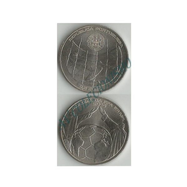 Moeda UE - Portugal - Kmnnn - 2,5 Euros - 2014