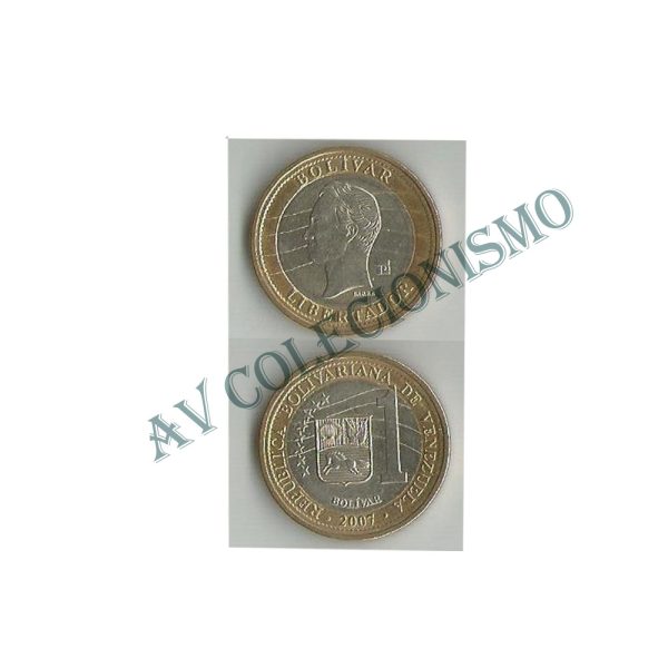 Moeda Venezuela - Km093 - 1 Bolívar -  2007