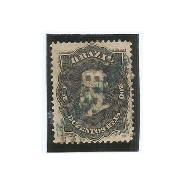 SR028U - 200 Reis - Dom Pedro ll - 1866 - Império