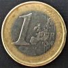 Moeda UE - Espanha - Km1046 - 1 EURO - 1999 - Bi-Metalica - 23,25 mm - 7,5 Gr