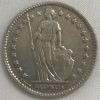 Moeda Suíça - Km024 - 1 Franco - 1913 - Prata - 5,00 Gr - 23,20 mm - Excelente Peça