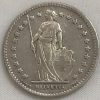 Moeda Suíça - Km024 - 1 Franco - 1928 - Prata - 5,00 Gr - 23,20 mm - Excelente Peça