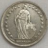 Moeda Suíça - Km024 - 1 Franco - 1939 - Prata - 5,00 Gr - 23,20 mm - Excelente Peça