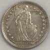 Moeda Suíça - Km024 - 1 Franco - 1943 - Prata - 5,00 Gr - 23,20 mm -