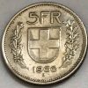 Moeda Suíça - Km040 - 5 Francos - 1966 - Prata - 15,00 Gr - 31,45 mm - Otima Peça