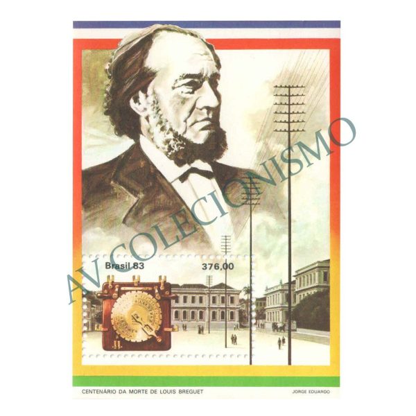 B064 - Centenário da morte de Louis Breguet - 1983 - MINT