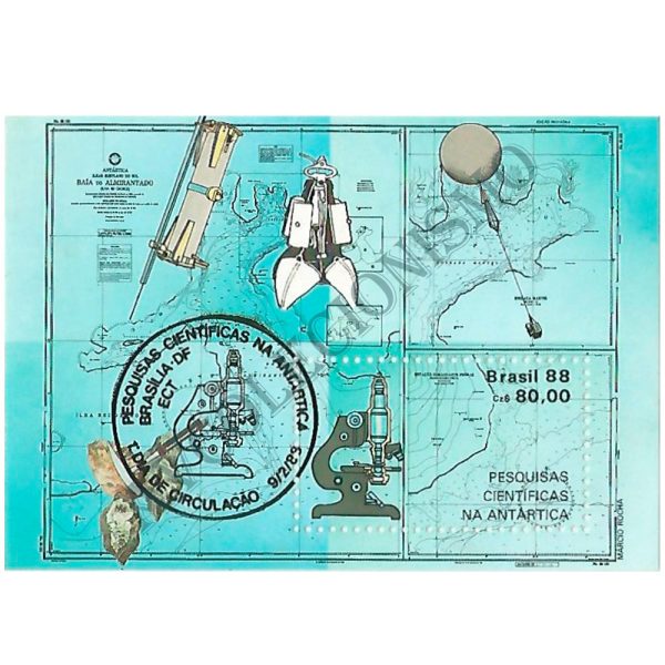 B074 CBC - Bloco Pesquisas Científicas na Antártica - 1988