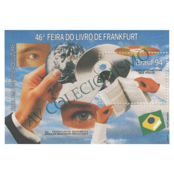 B096 - 46a Feira do Livro de Frankfurt - 1994 - MINT