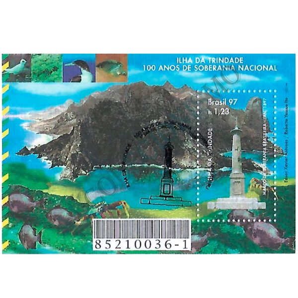 B108 CBC - Bloco Ilha da Trindade - 100 anos de soberania - 1997