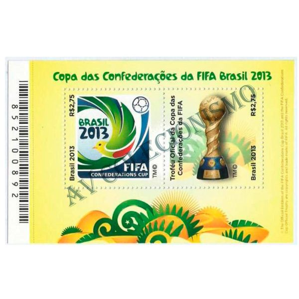 B173 - Copa das Confederações da FIFA Brasil - 2013 - MINT