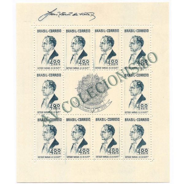 B002 - Primeiro Aniversario do Estado Novo - 1939 - Tipo 1 - MINT