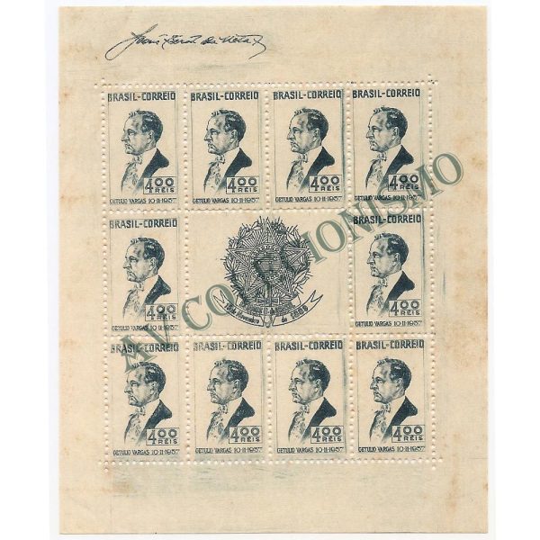 B003II - Primeiro Aniversario do Estado Novo - 1939 - Tipo 2