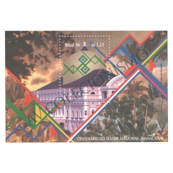 B103 - Centenário do Teatro Amazonas - Manaus - 1996 - MINT