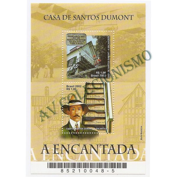 B127 -  Casa de Santos Dumont - 2002 - MINT