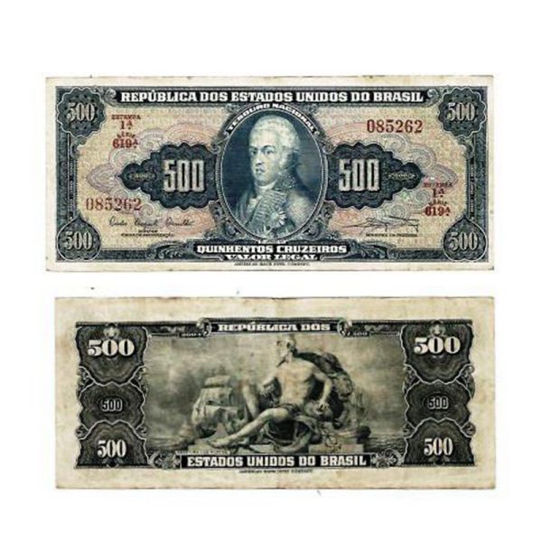 C046 - 500 Cruzeiros - 1961 - MBC