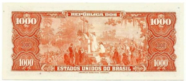 C055 - 1000 Cruzeiros - 1962 - SOB/FE