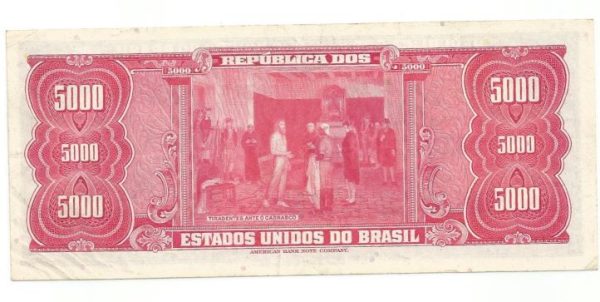 C058 - 5000 Cruzeiros - 1964 - SF