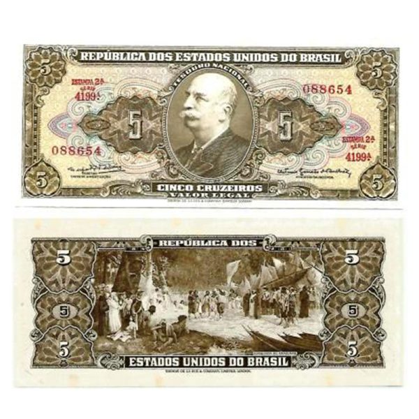 C074a - 5 Cruzeiros - 1964 - FE