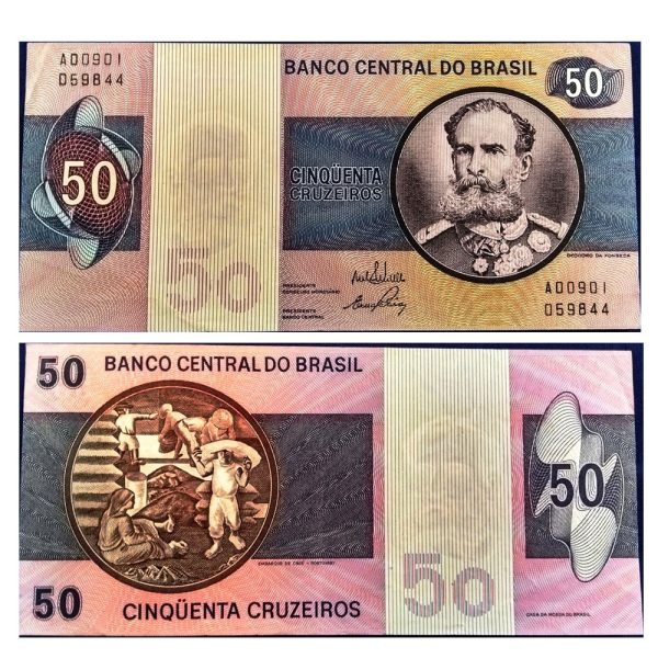 C142 - 50 Cruzeiros - 1970 - SOB