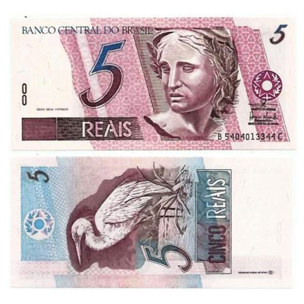 C276 - Cédula Brasil - 5 Reais - 2006 - FE
