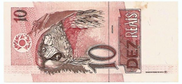 C294 - Cédula Brasil - 10 Reais - 2002 - SF
