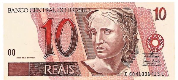 C297 - Cédula Brasil - 10 Reais - 2006 - FE