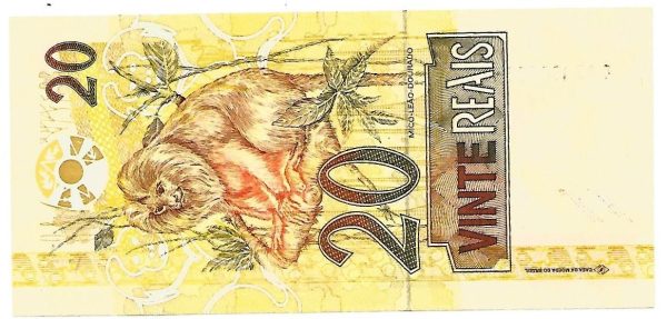 C307 - Cédula Brasil - 20 Reais - 2010- FE