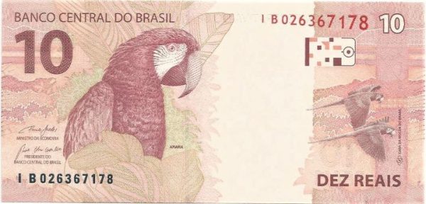 C350C - Cédula Brasil - 10 Reais - Serie IB - 2019 - FE