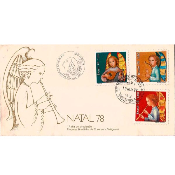 FDC167 CBC - C1071/1073 - Natal 78 - 1978