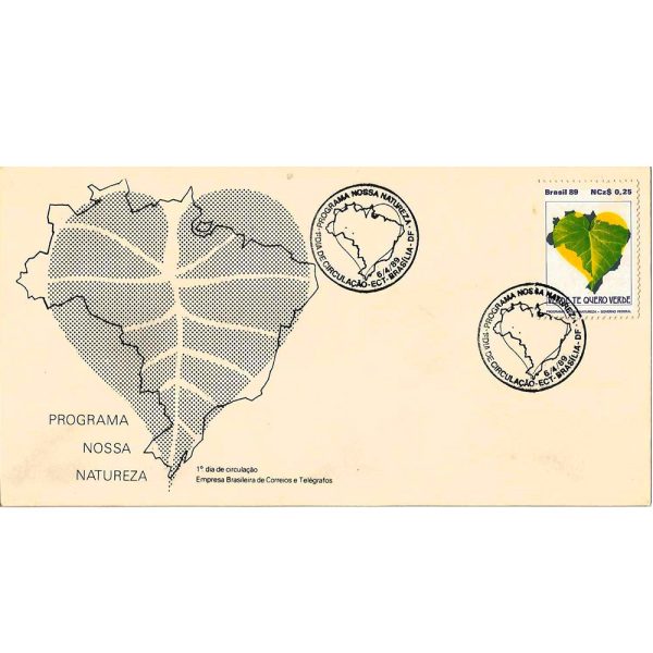 FDC466 - Programa Nossa Natureza - 1989
