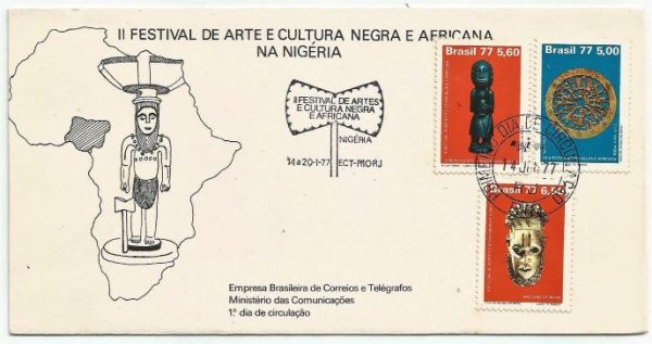 FDC112CPD/CBC - II Festival De Arte E Cultura Negra E Africana- 1977