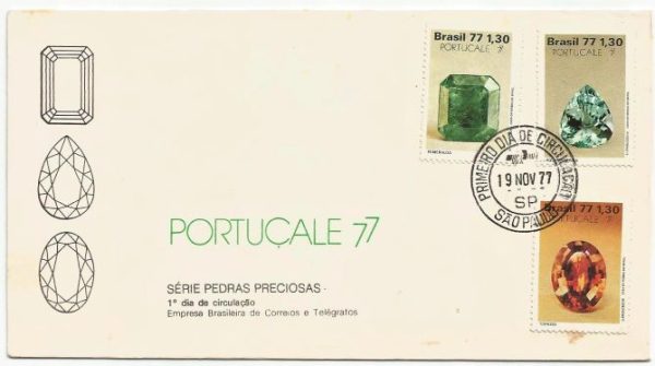 FDC139 CPD - Série Pedras Preciosas - 1977
