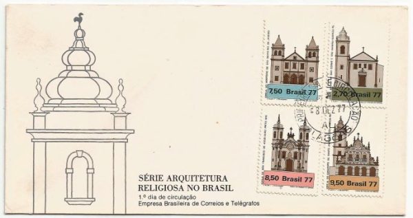 FDC143 CPD - Série Arquitetura Religiosa no Brasil - 1977