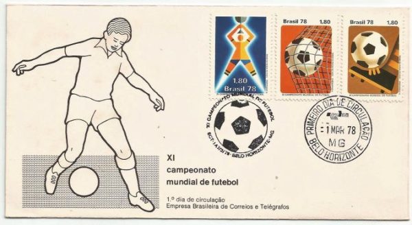 FDC146CPD/CBC - XI Campeonato Mundial de Futebol - 1978