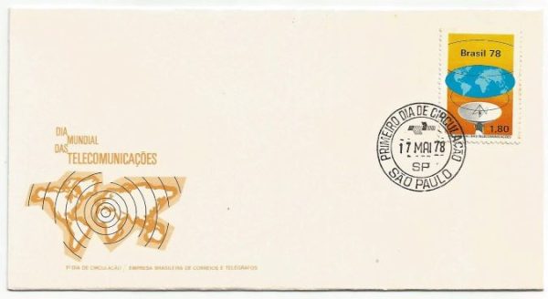 FDC149CPD - Dia Mundial das Telecomunicações - 1978