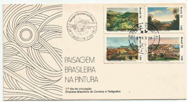 FDC166CPD/CBC - Paisagem Brasileira na Pintura - 1978