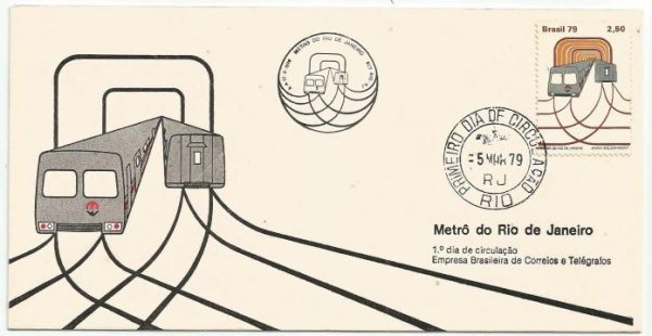 FDC171CPD/CBC - Metrô do Rio de Janeiro - 1979