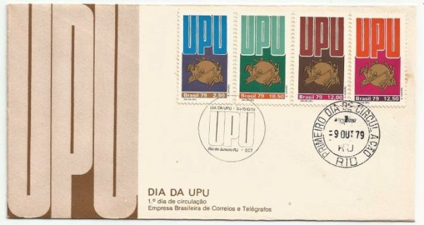 FDC187CPD/CBC - Dia da UPU - 1979