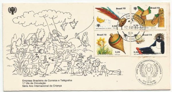 FDC188CPD/CBC - Série Ano Internacional da Criança - 1979