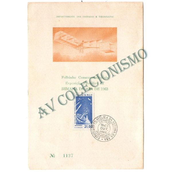 FO-13 - Exposição Filatélica da Semana da ASA - 1963