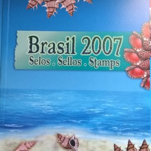 Fôlder dos Correios com a Coleção de Selos do Brasil - 2007